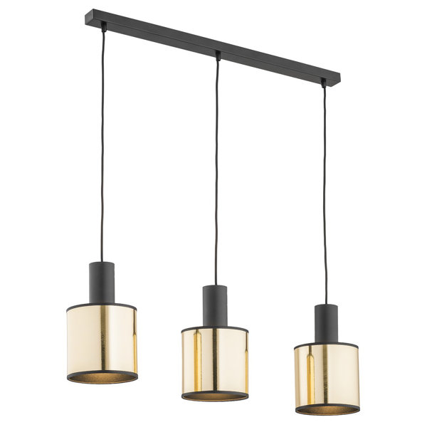 Fairmont Park Mcelroy 3 Light Kitchen Island Cylinder Pendant